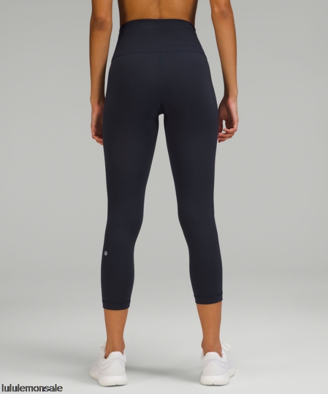Lululemon Damen DELULU093 | Wunder Train High-rise Crop 23 True Navy